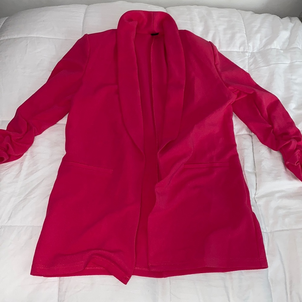 Hot Pink Blazer (NEVER WORN)
